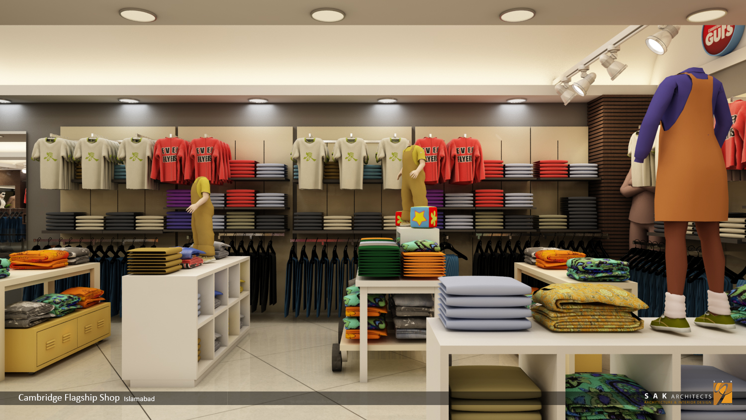 Shop Interior Render